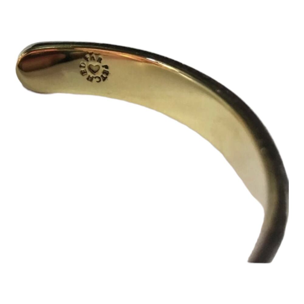 Far Fetched When in Doubt Add Wine Cuff Bracelet Mixed Metals - Picture 3 of 4